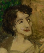 Picture Credit: Boadella, Valérie. Le Banquet chez Pierre. Detail. Oil on canvas, 2015. Private collection.